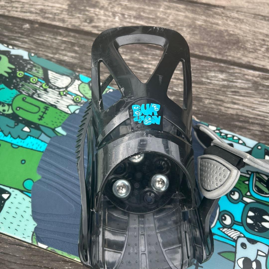 Burton 110cm スノーボード　ビンディングセット