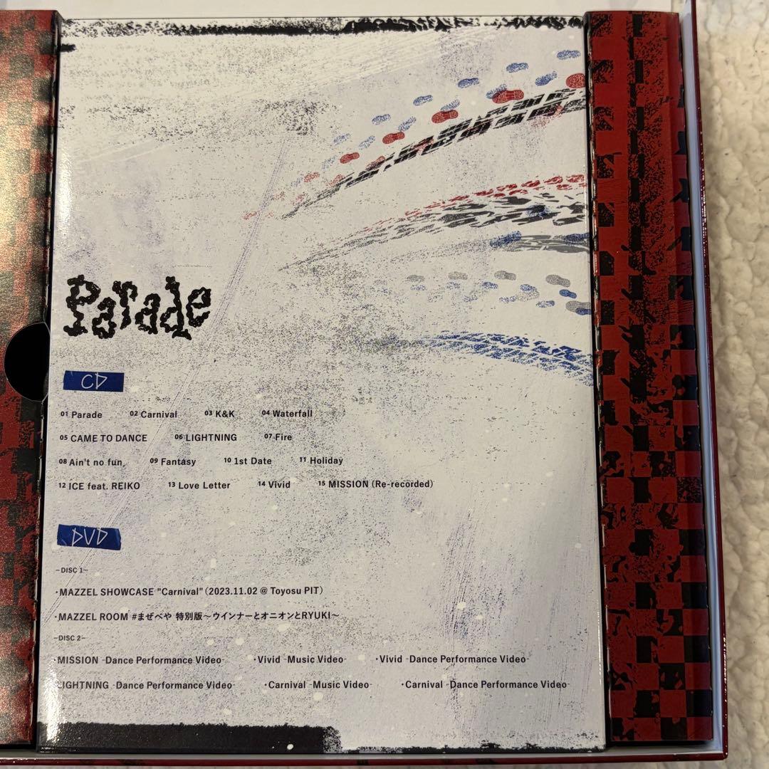MAZZELL Parade MUZEUM盤　NAOYAフォトカード付き