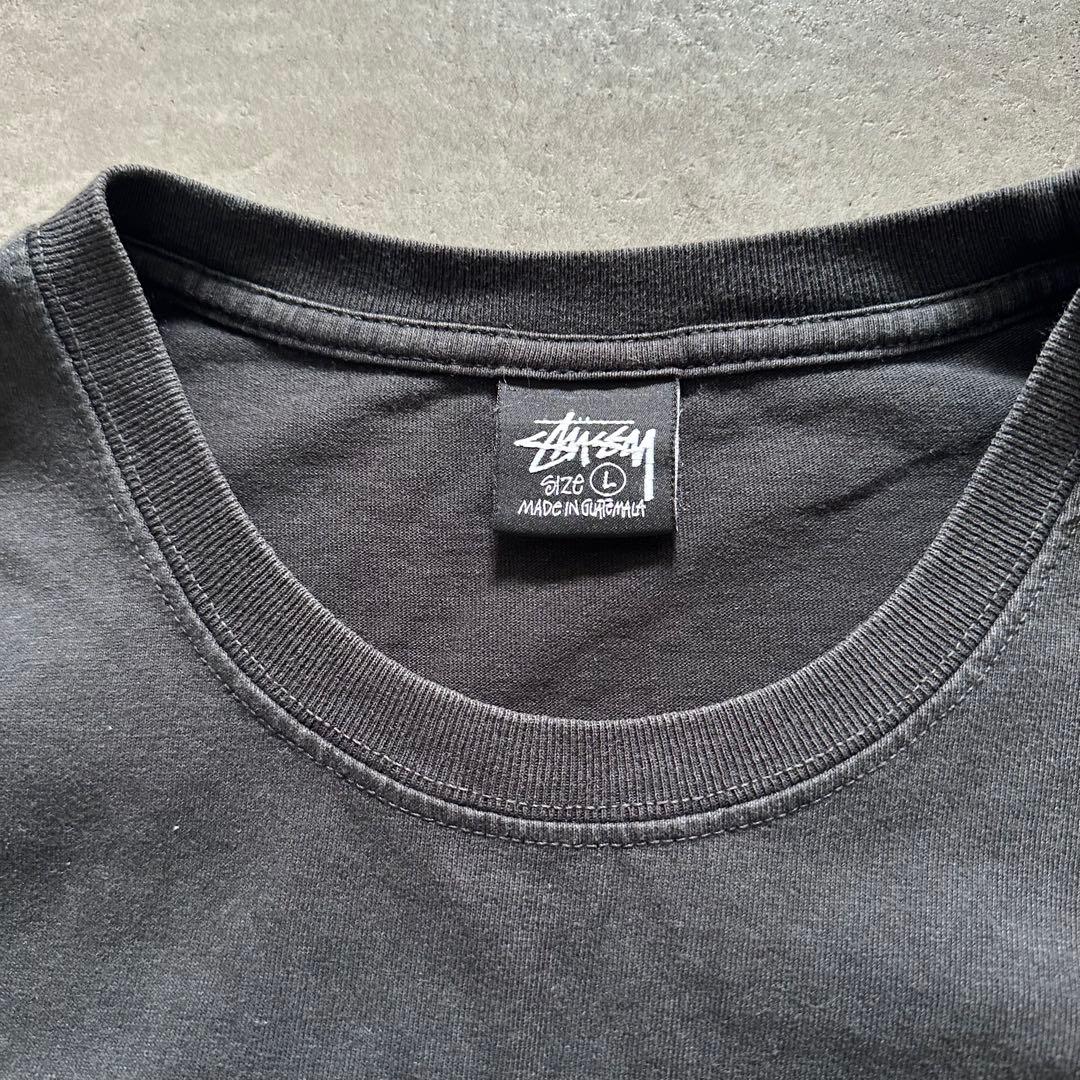 stussy ピグメントダイ フェード◎ アーチロゴ