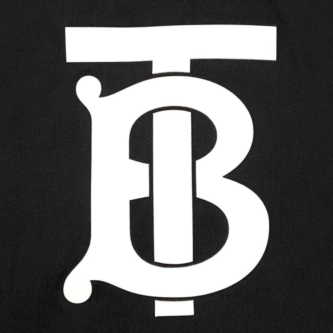 美品◎BURBERRY バーバリー TBロゴ Tシャツ ブラック 現行タグ