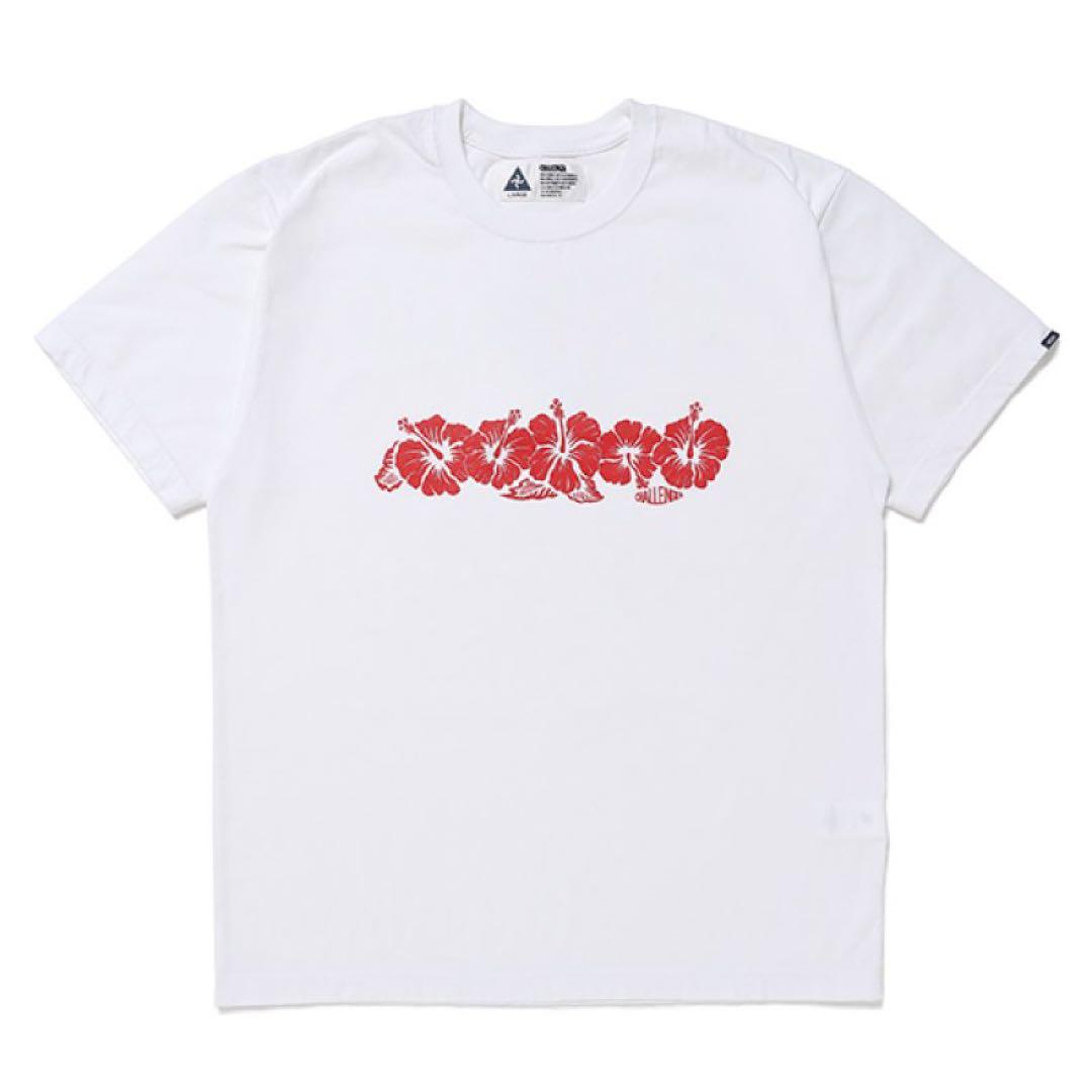 CHALLENGER HIBISCUS TEE WHITE XL 長瀬