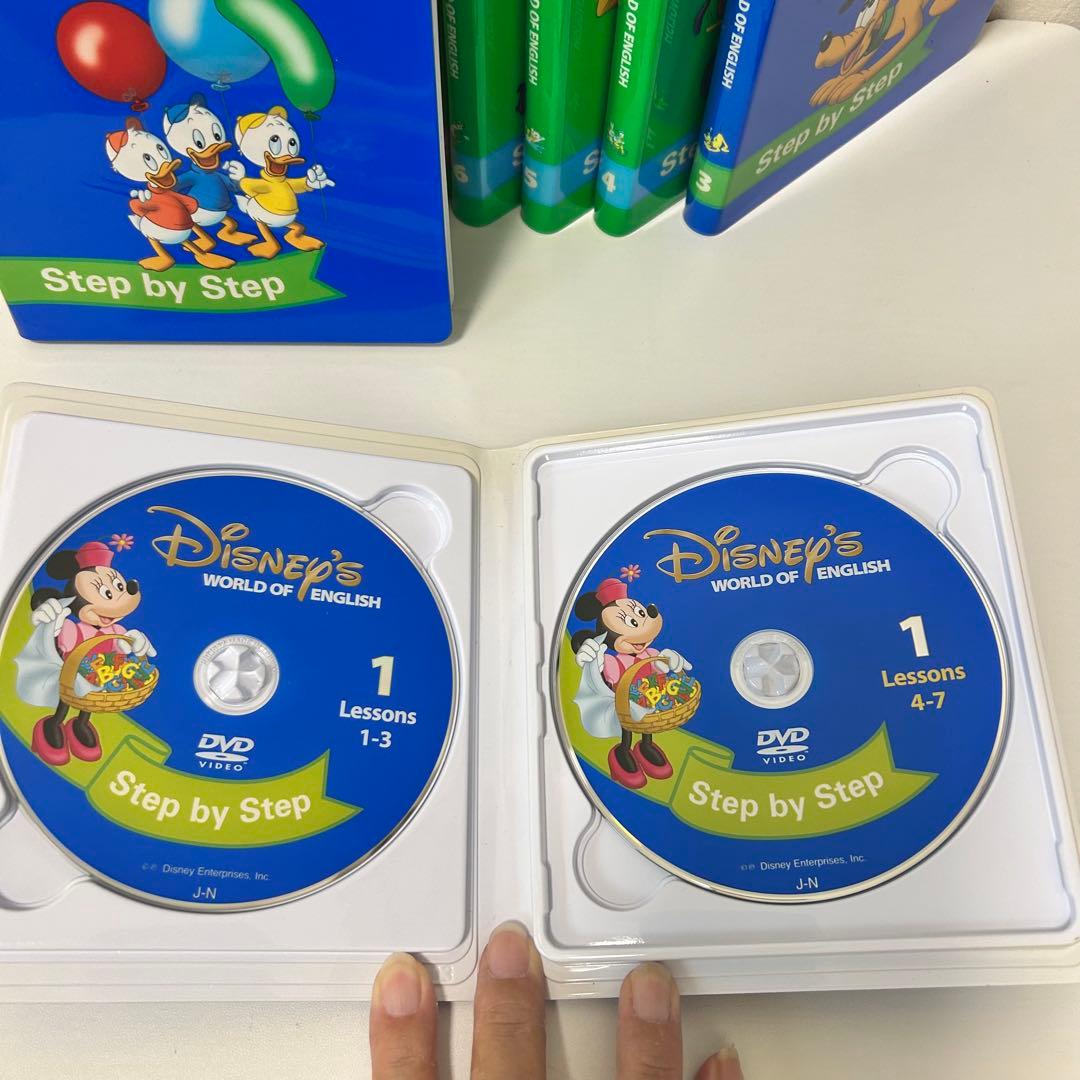 DWE Step by Step DVD 1〜12 ディズニー英語