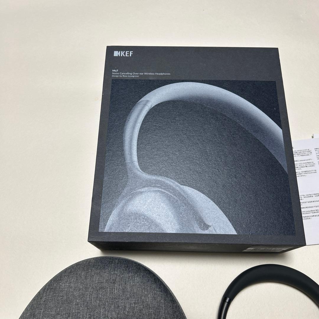 未使用 KEF Mu7ヘッドフォン