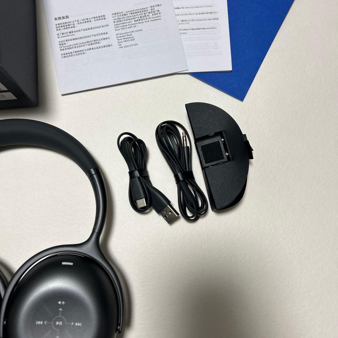 未使用 KEF Mu7ヘッドフォン