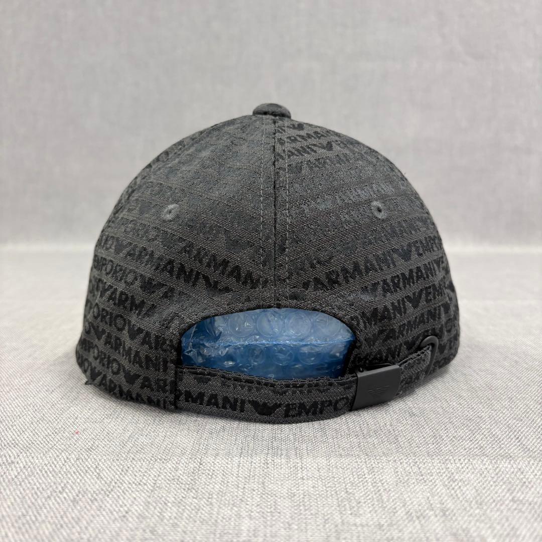 新品 エンポリオ アルマーニ ベースボールキャップ EM001321 ブラック