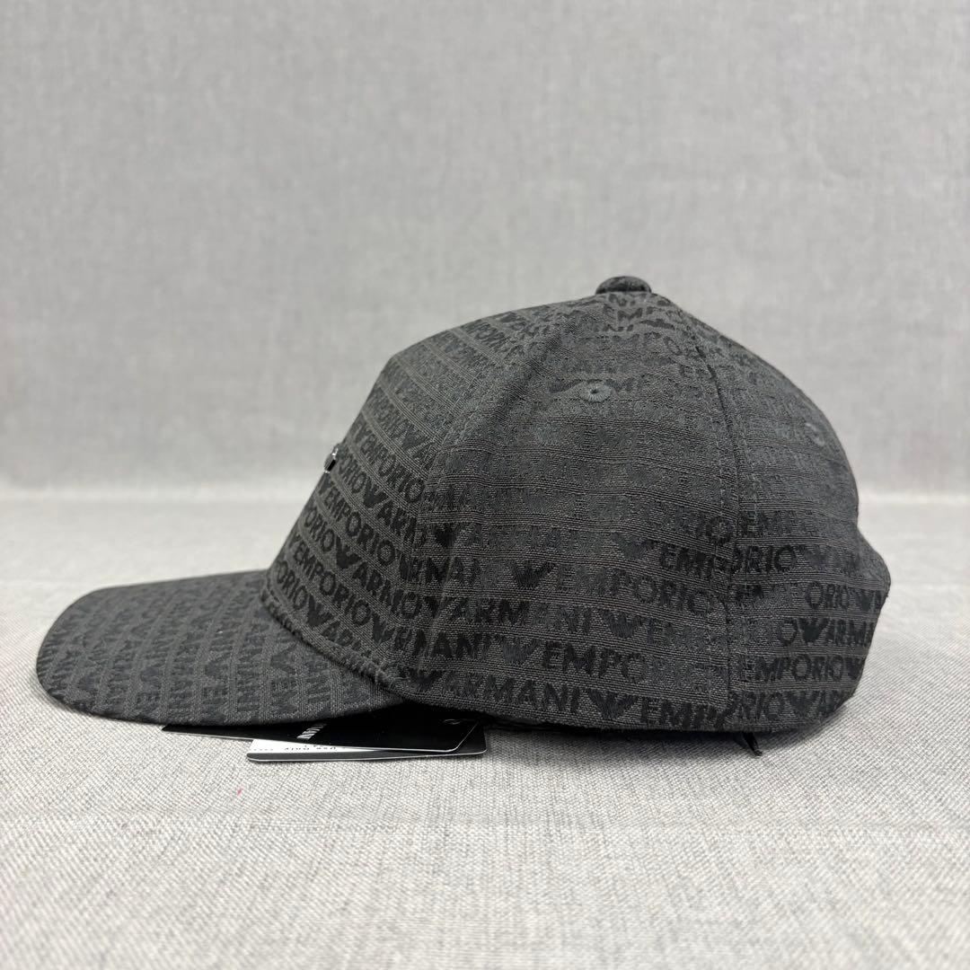 新品 エンポリオ アルマーニ ベースボールキャップ EM001321 ブラック