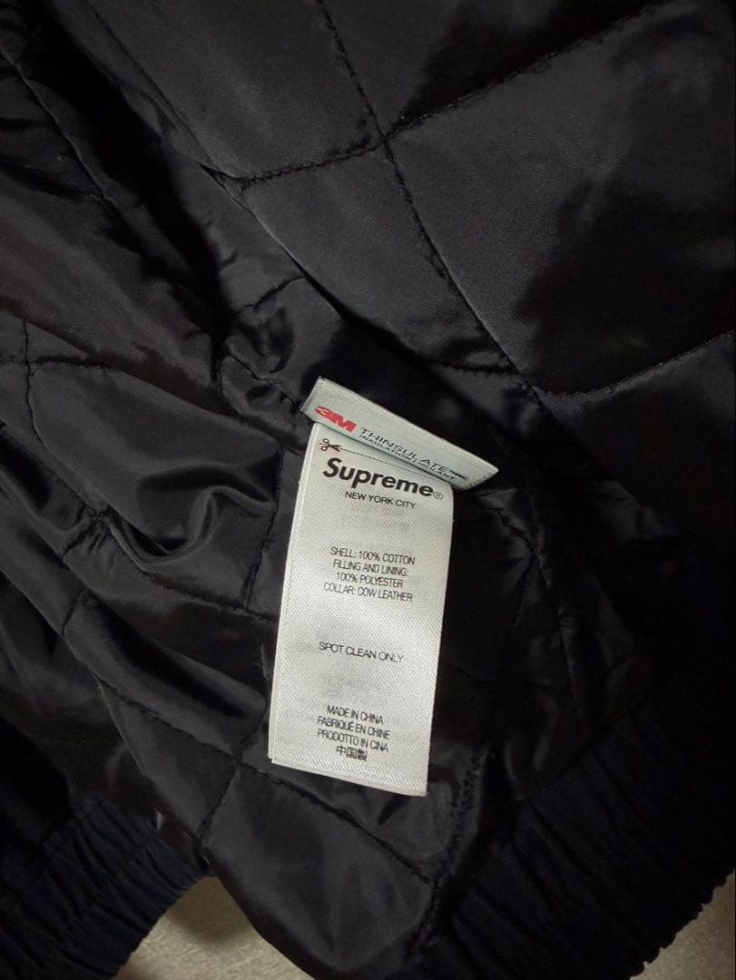 s*p様 24fw Leather Collar Utility Jacket