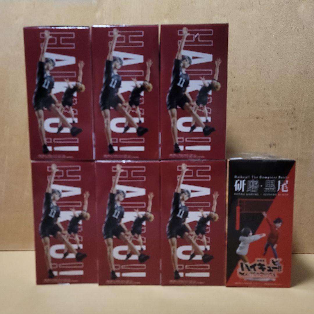 ハイキュー!! フィギュアセット宮侑 ×3 宮治 ×3 ゴミ捨て場の決戦×1