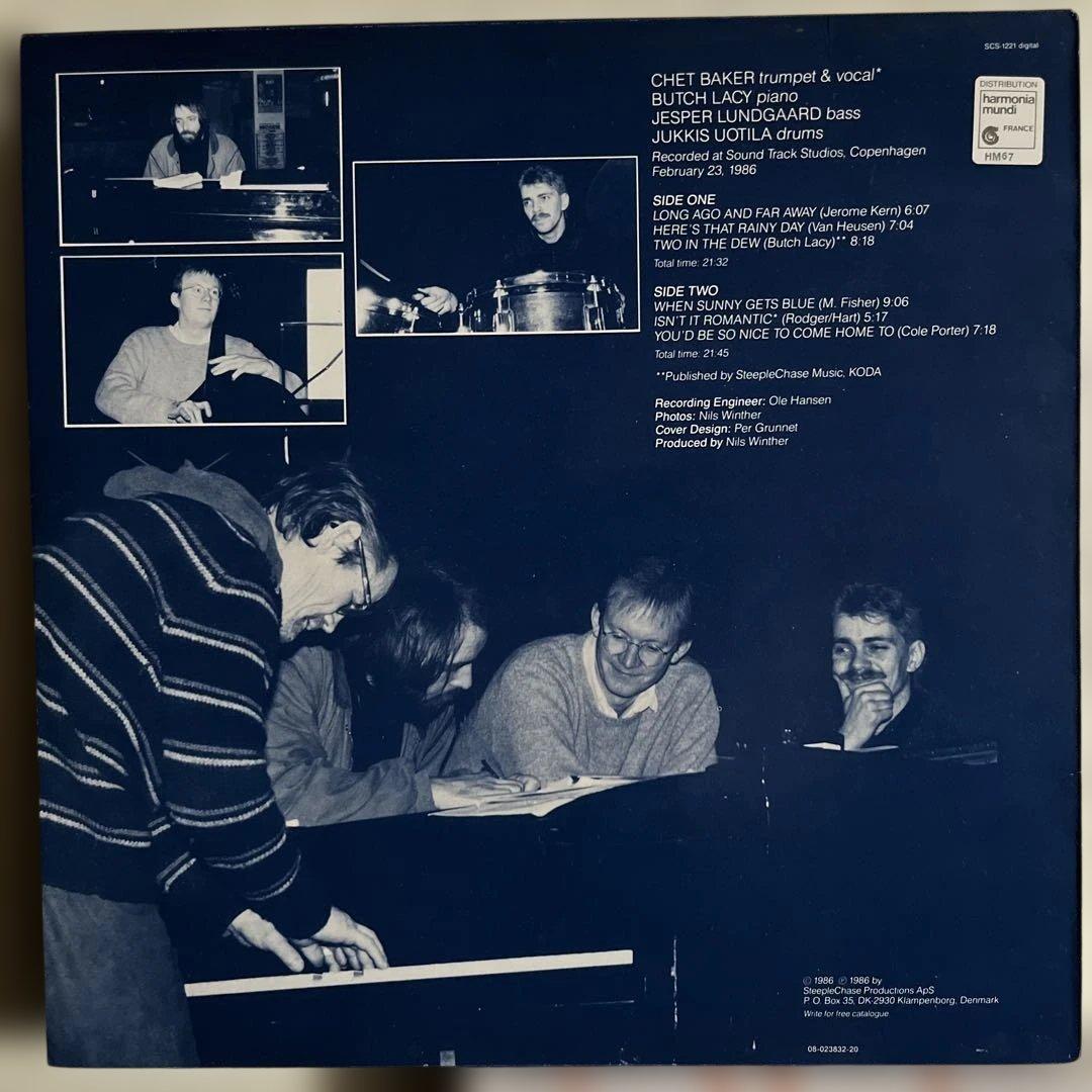 洋楽 Chet Baker Quartet -When Sunny Gets Blue