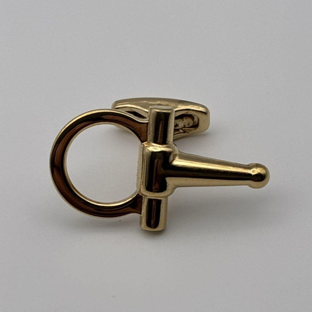 美品✨Salvatore Ferragamo カフリンクス ゴールド ガンチーニ