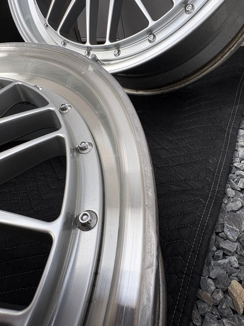 BBS LM240 8.5j+43 20インチ 4本通し 5穴114.3 中古