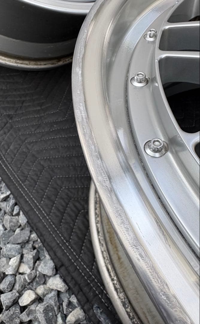 BBS LM240 8.5j+43 20インチ 4本通し 5穴114.3 中古
