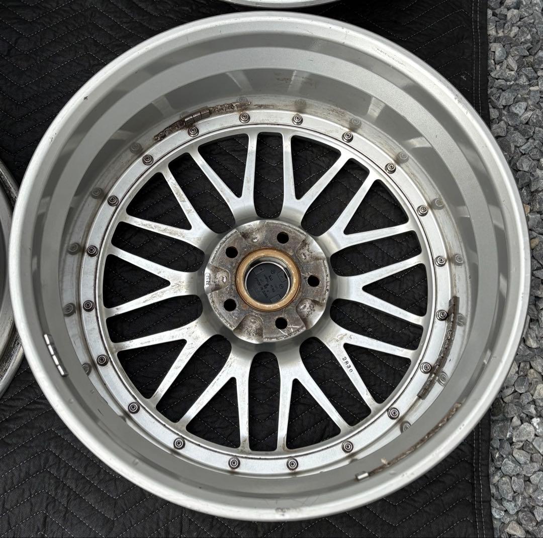 BBS LM240 8.5j+43 20インチ 4本通し 5穴114.3 中古