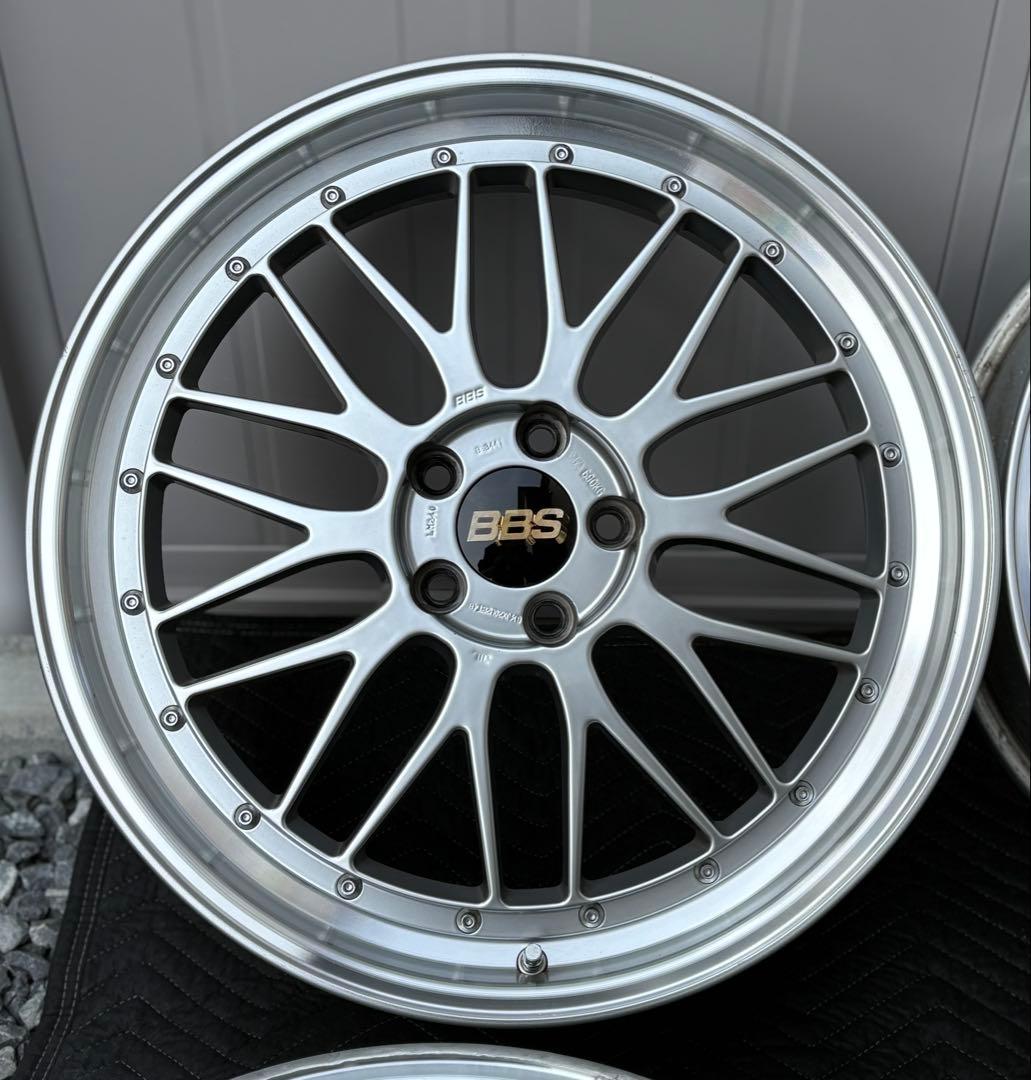 BBS LM240 8.5j+43 20インチ 4本通し 5穴114.3 中古