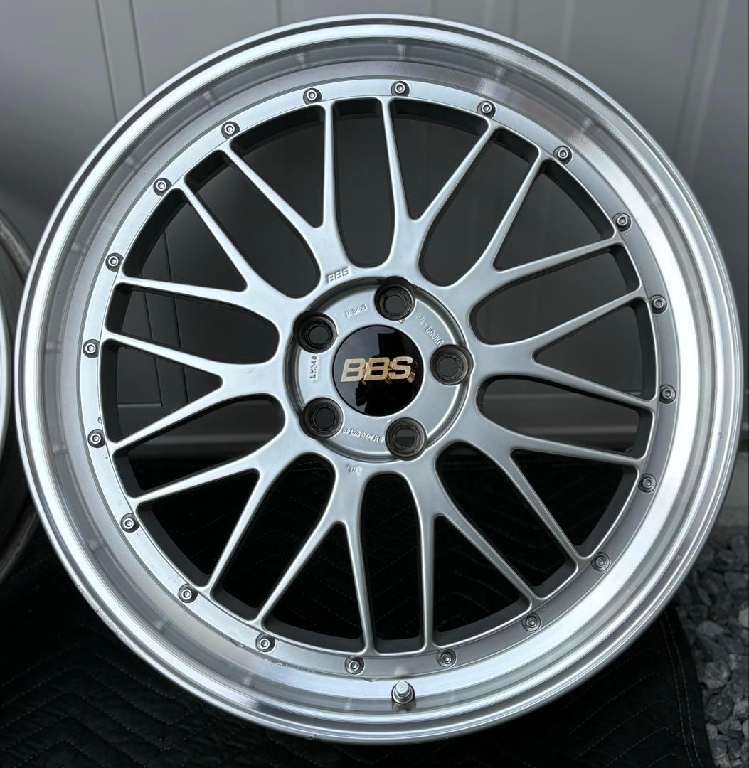 BBS LM240 8.5j+43 20インチ 4本通し 5穴114.3 中古