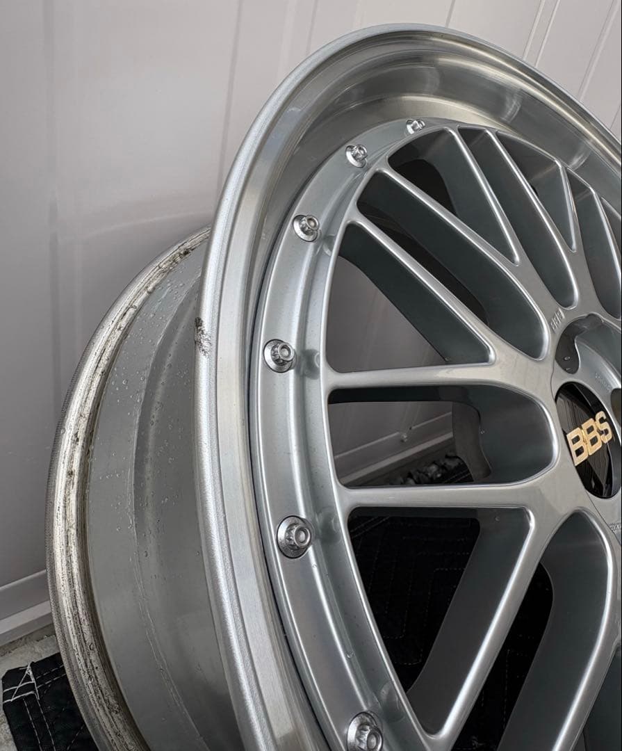 BBS LM240 8.5j+43 20インチ 4本通し 5穴114.3 中古