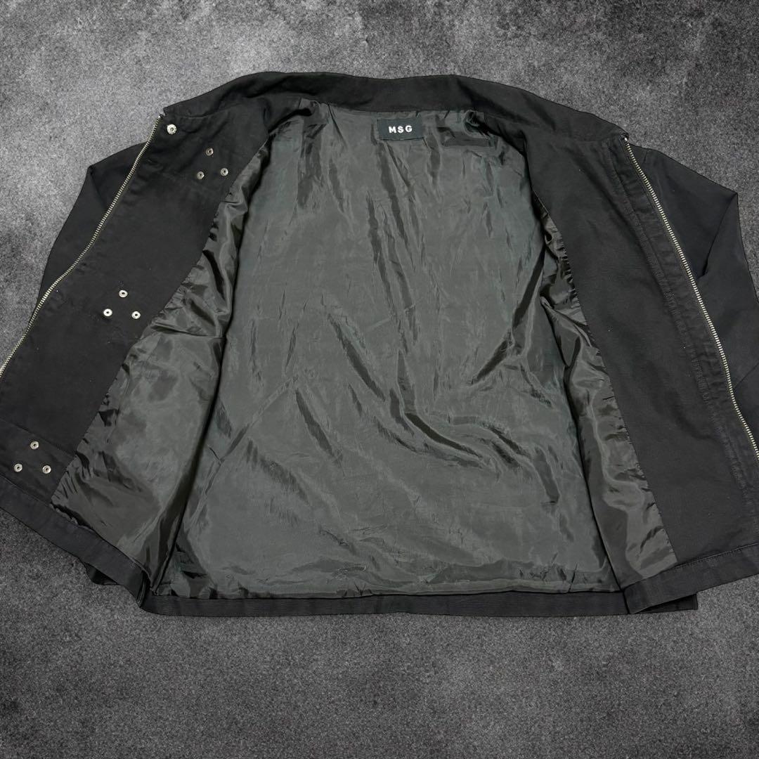 美品✨MSG ファイヤーマン ダックジャケット M ブラック 短丈 モード