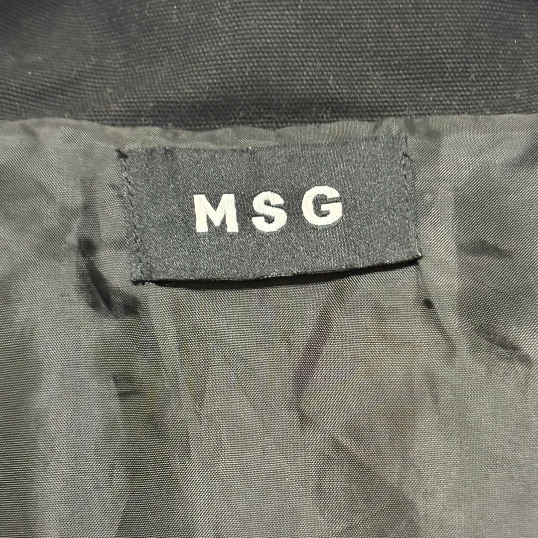 美品✨MSG ファイヤーマン ダックジャケット M ブラック 短丈 モード
