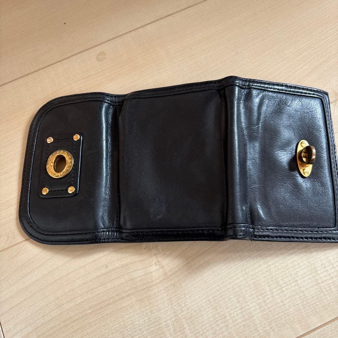 【MARC BY MARC JACOBS】三つ折り財布 ターンロック　ブラック