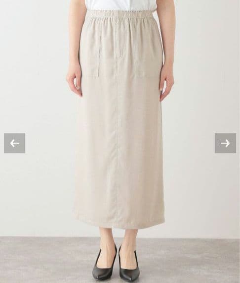 SLOBE IENA ベイカースカート グレージュ　スローブイエナ