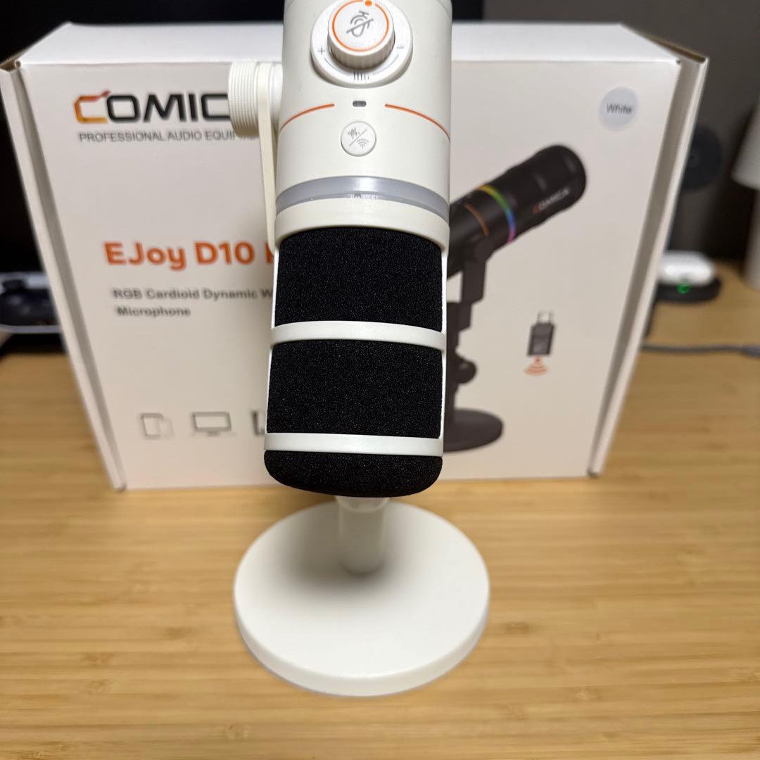COMICA EJ0y D10 PRO RGBマイク