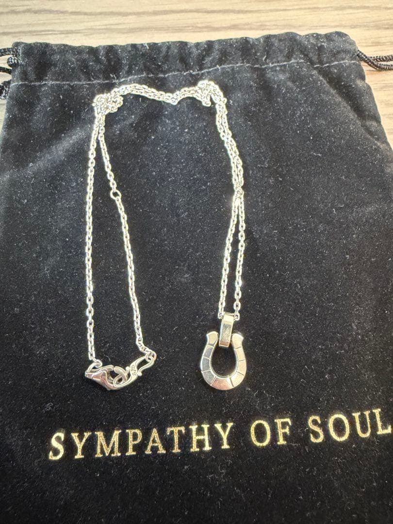 SYMPATHY OF SOUL ホースシューネックレス 925