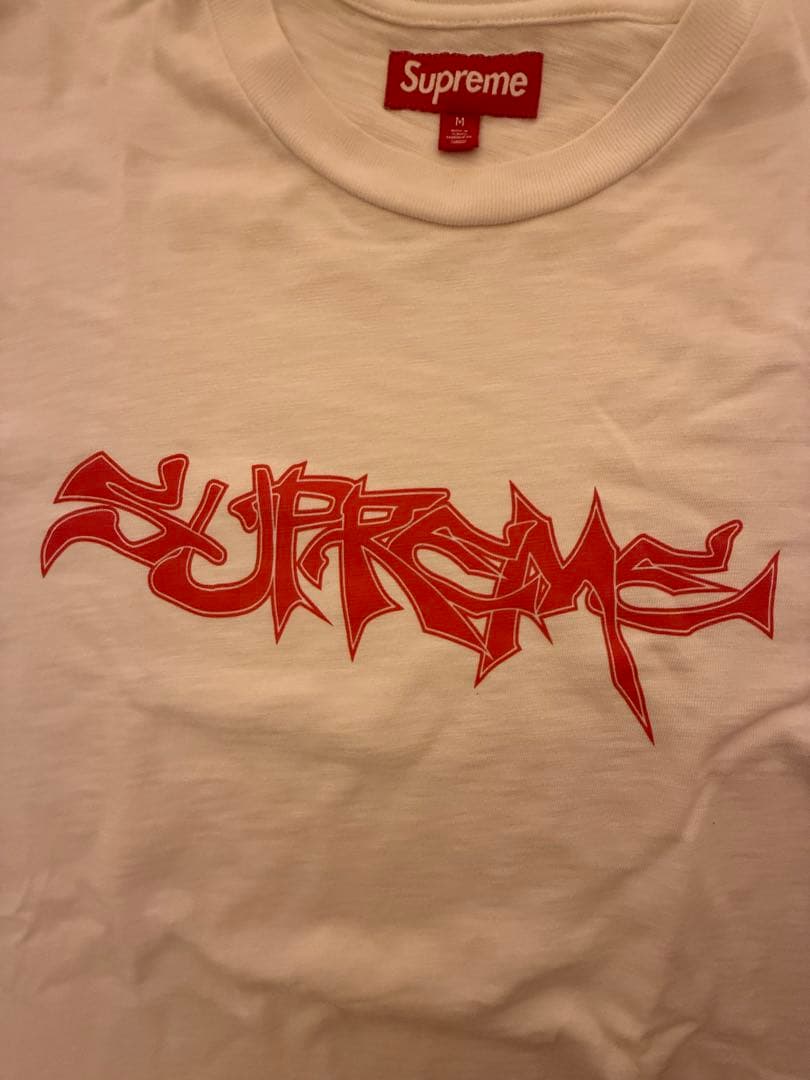 Supreme Tシャツ M ホワイト グラフィック