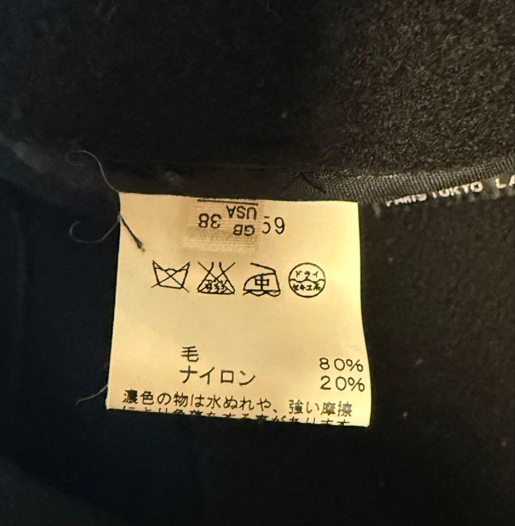 アニエスベー ダッフルコート （黒・M）