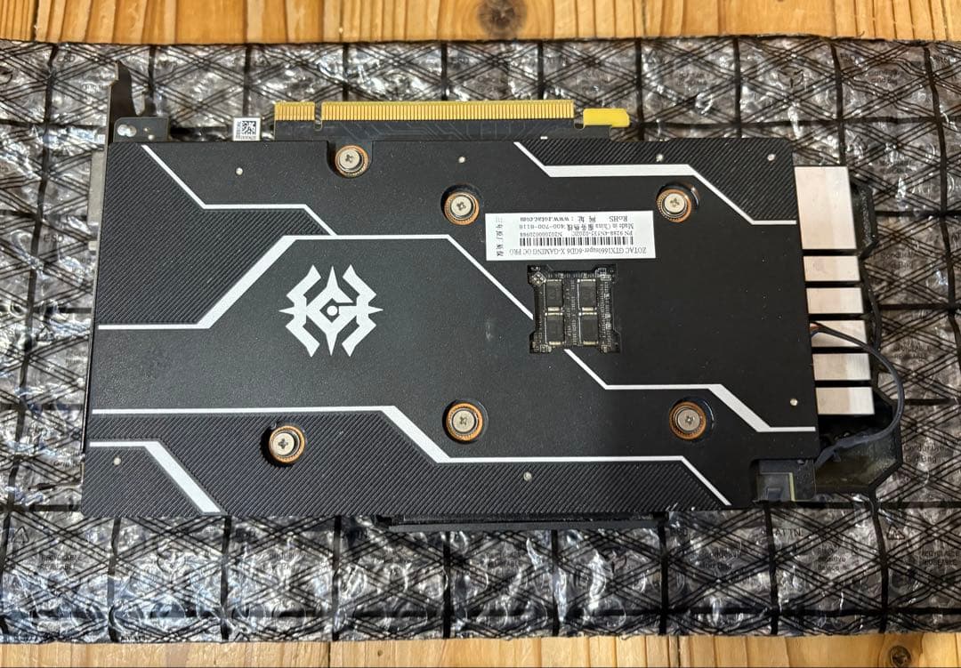 グラフィックボード・グラボ・ビデオカード ZOTAC GTX1660super-6GD6 X-GAMING OC PRO