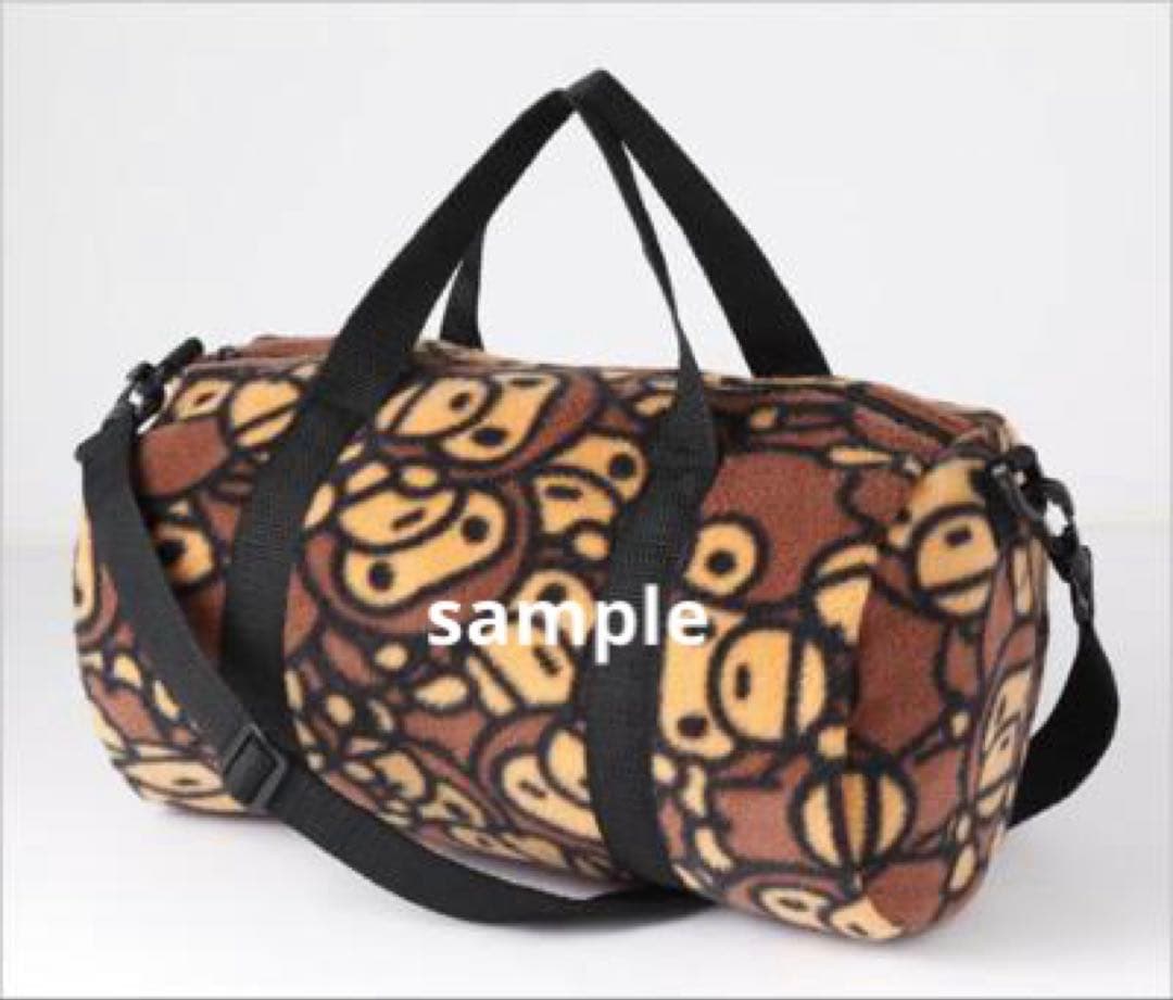 BAPE KIDS フリースボストン&バナナショルダー親子バック エイプ
