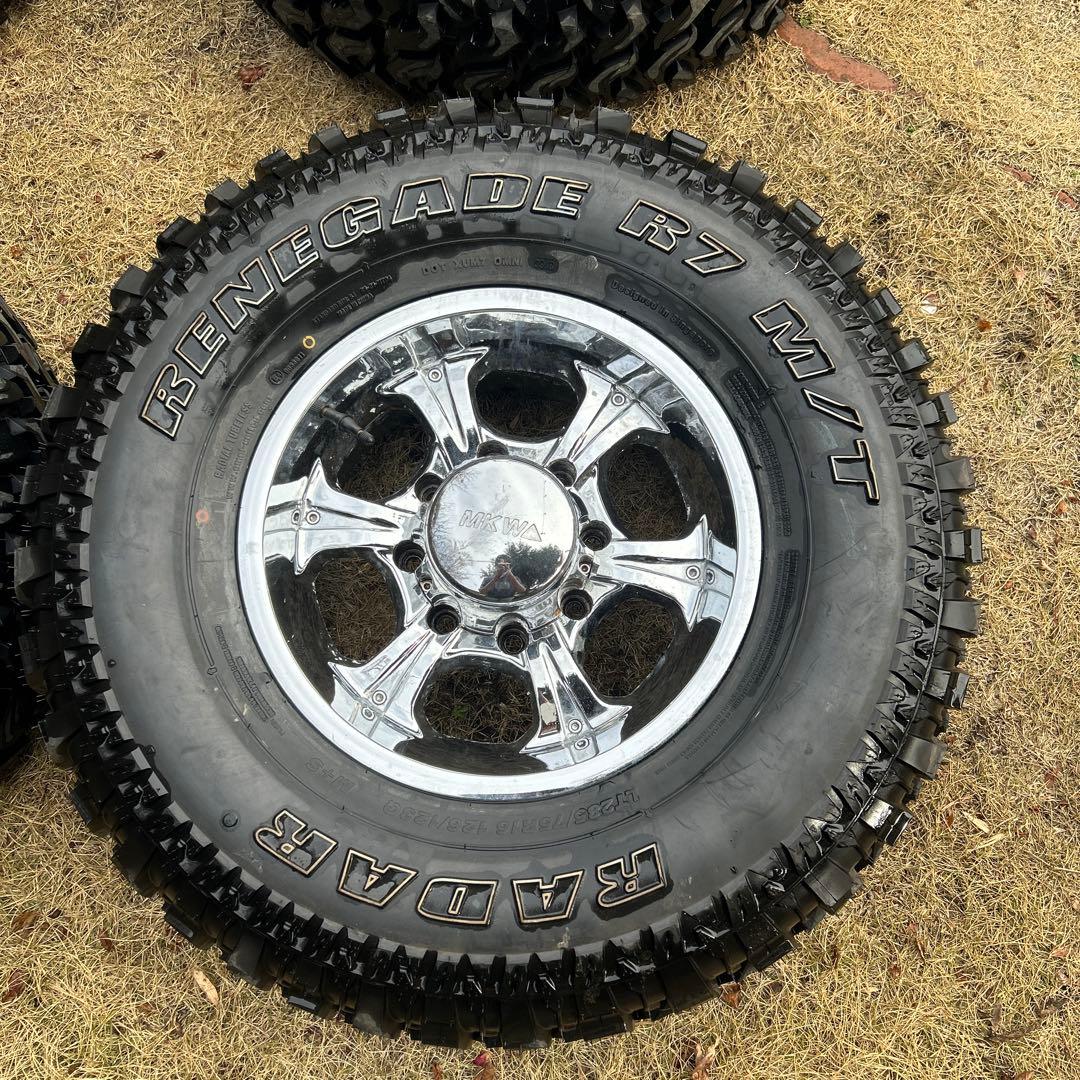 石ころ エクスカージョンF250 F350 8穴ホイール スペーサー付き