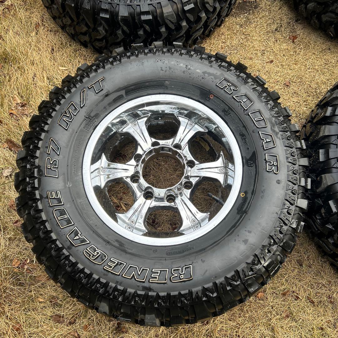 石ころ エクスカージョンF250 F350 8穴ホイール スペーサー付き