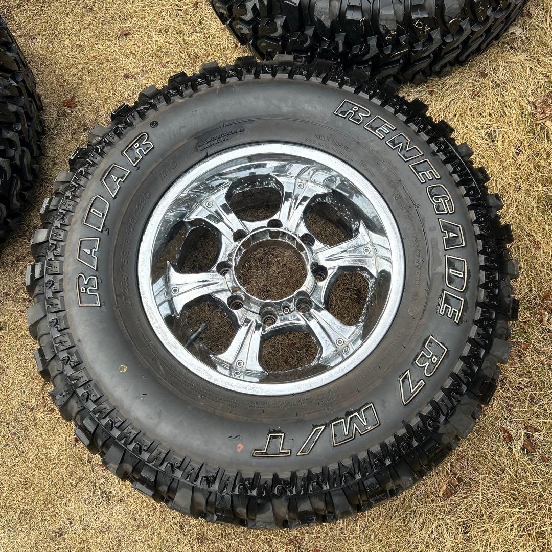 石ころ エクスカージョンF250 F350 8穴ホイール スペーサー付き