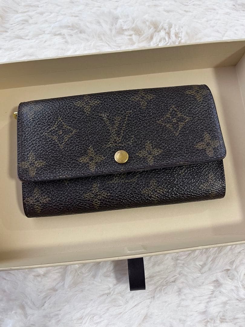 極美品！ルイヴィトン　二つ折り財布