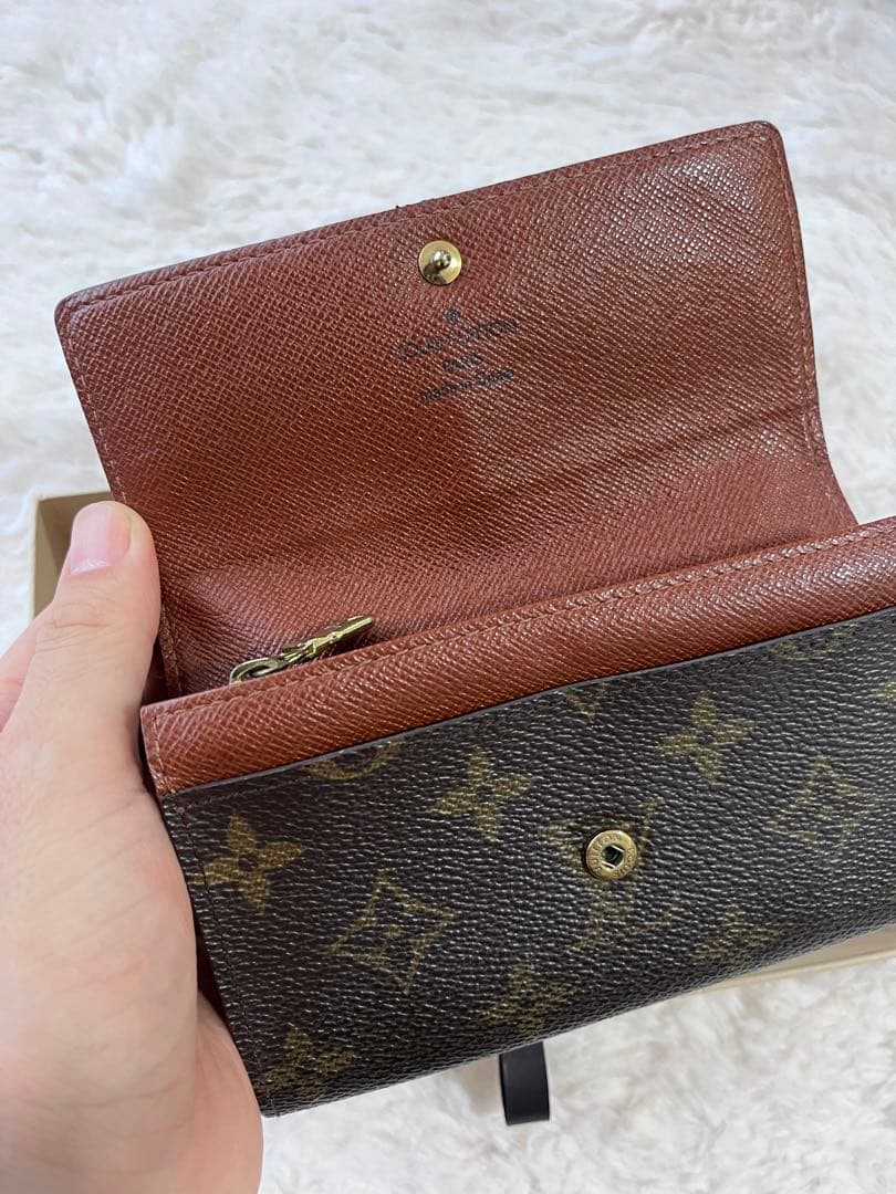 極美品！ルイヴィトン　二つ折り財布