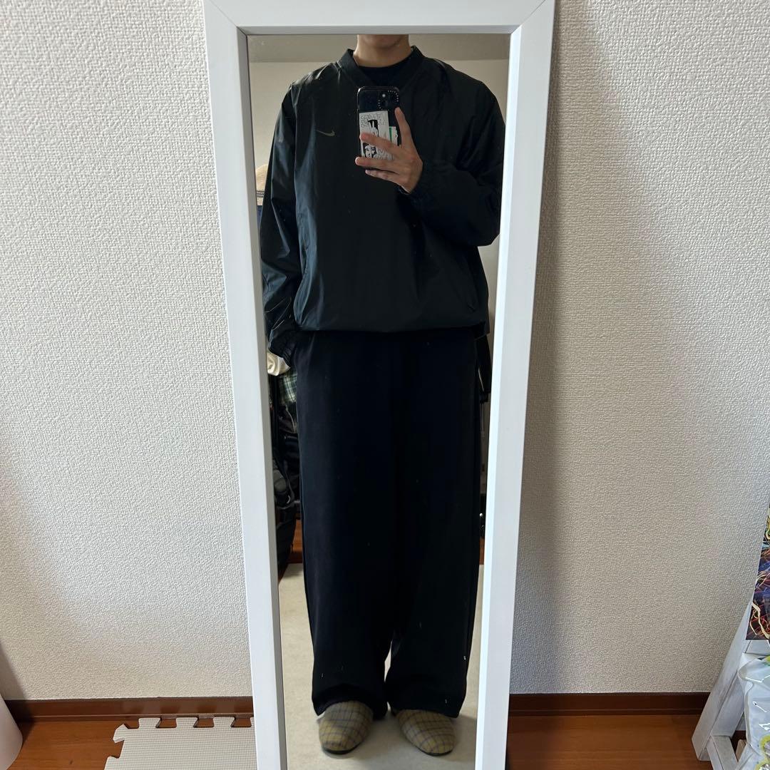 【着画あり】00s NIKE GOLF ナイロンプルオーバー ドローコード