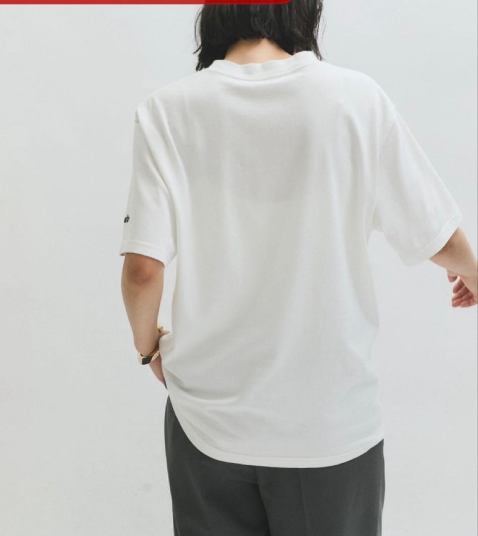 ADAM ET ROPE Oblada別注 MAN OF EFFORT TEE