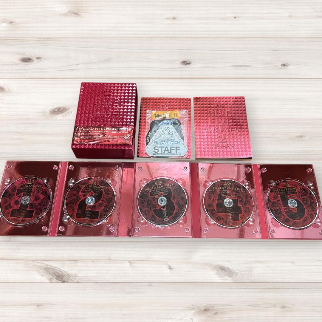 L'Arc～en～Ciel FIVE LIVE ARCHIVES 2 DVD