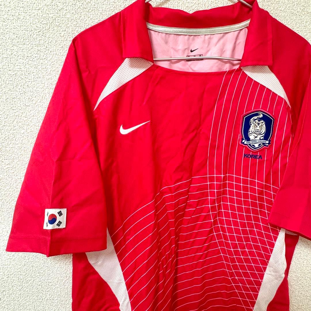 2002 韓国代表 ユニフォーム ゲームシャツ サッカー ワールドカップ y2k