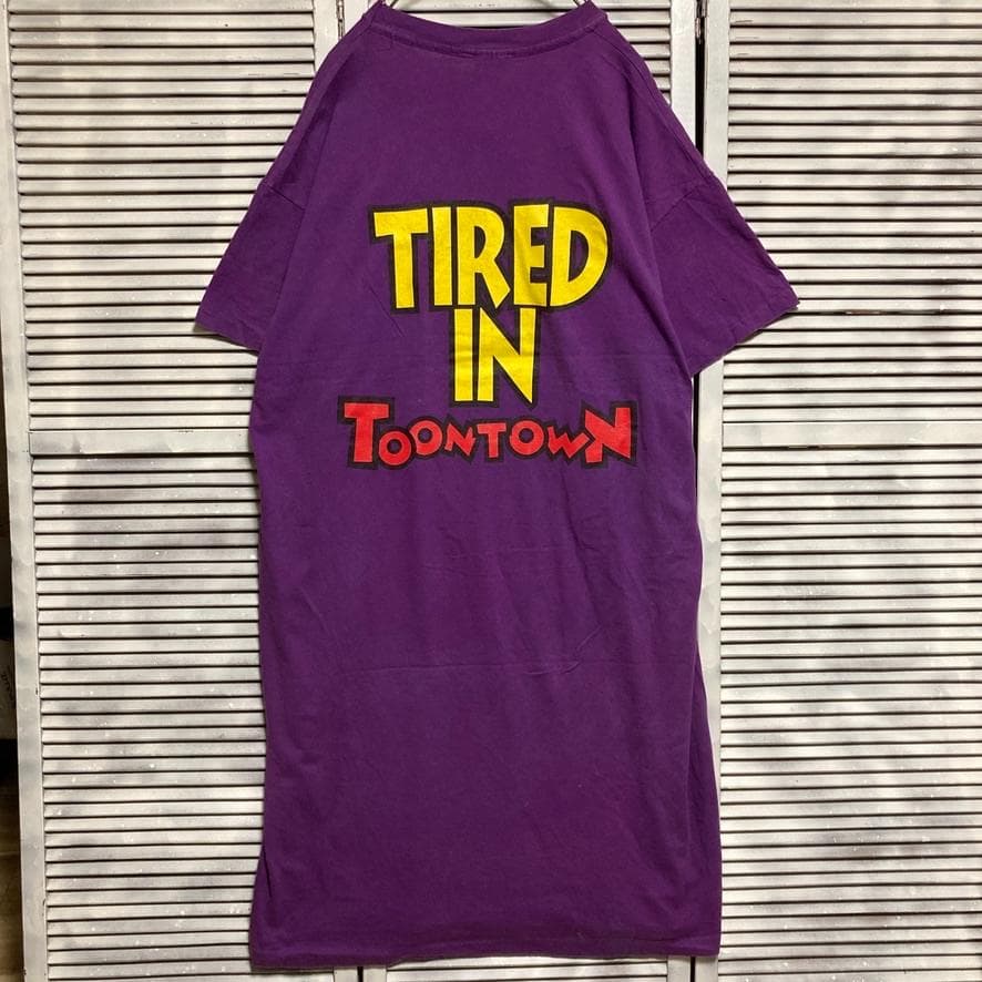 k*5様 CBCW キャラ Tシャツ USA製 90s ディズニー ロジャーラビ