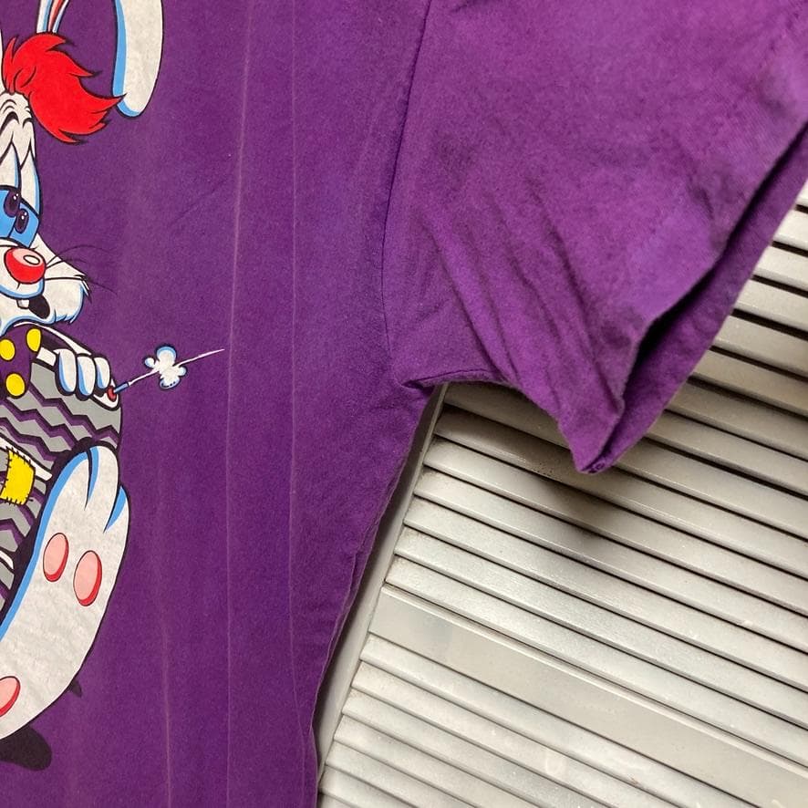 k*5様 CBCW キャラ Tシャツ USA製 90s ディズニー ロジャーラビ