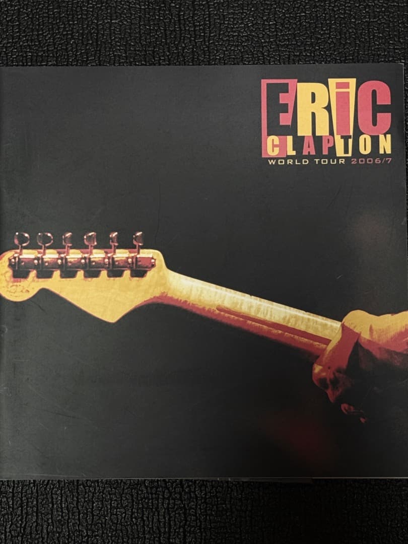 Eric Clapton 日本公演　プログラム