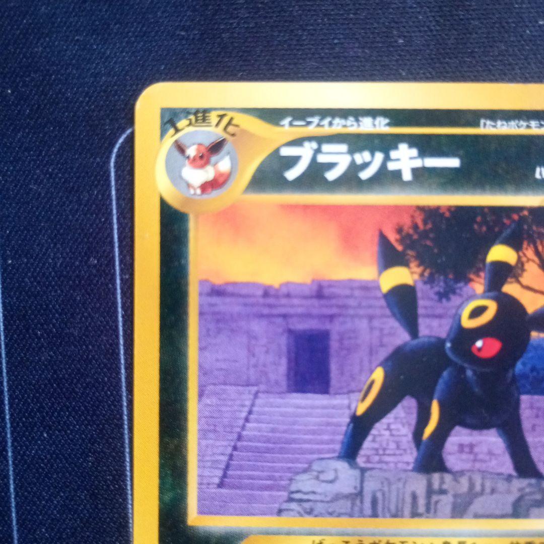【最安値】ポケモンカード　旧裏　ブラッキー　プレミアムファイル2