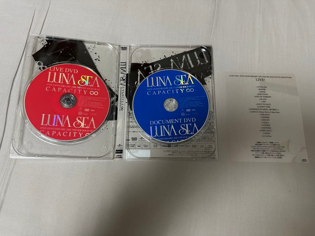 LUNA SEA 10TH GIG CAPACITY∞ DVD