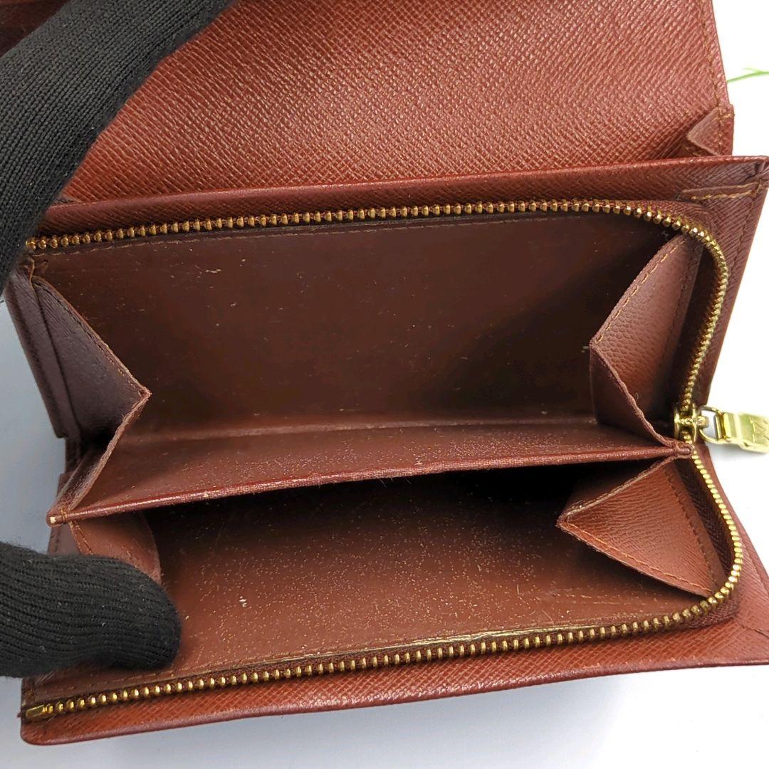 Louis Vuitton ポルトモネビエ　トレゾール　二つ折り財布モノグラム