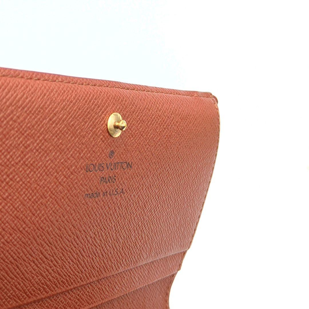 Louis Vuitton ポルトモネビエ　トレゾール　二つ折り財布モノグラム