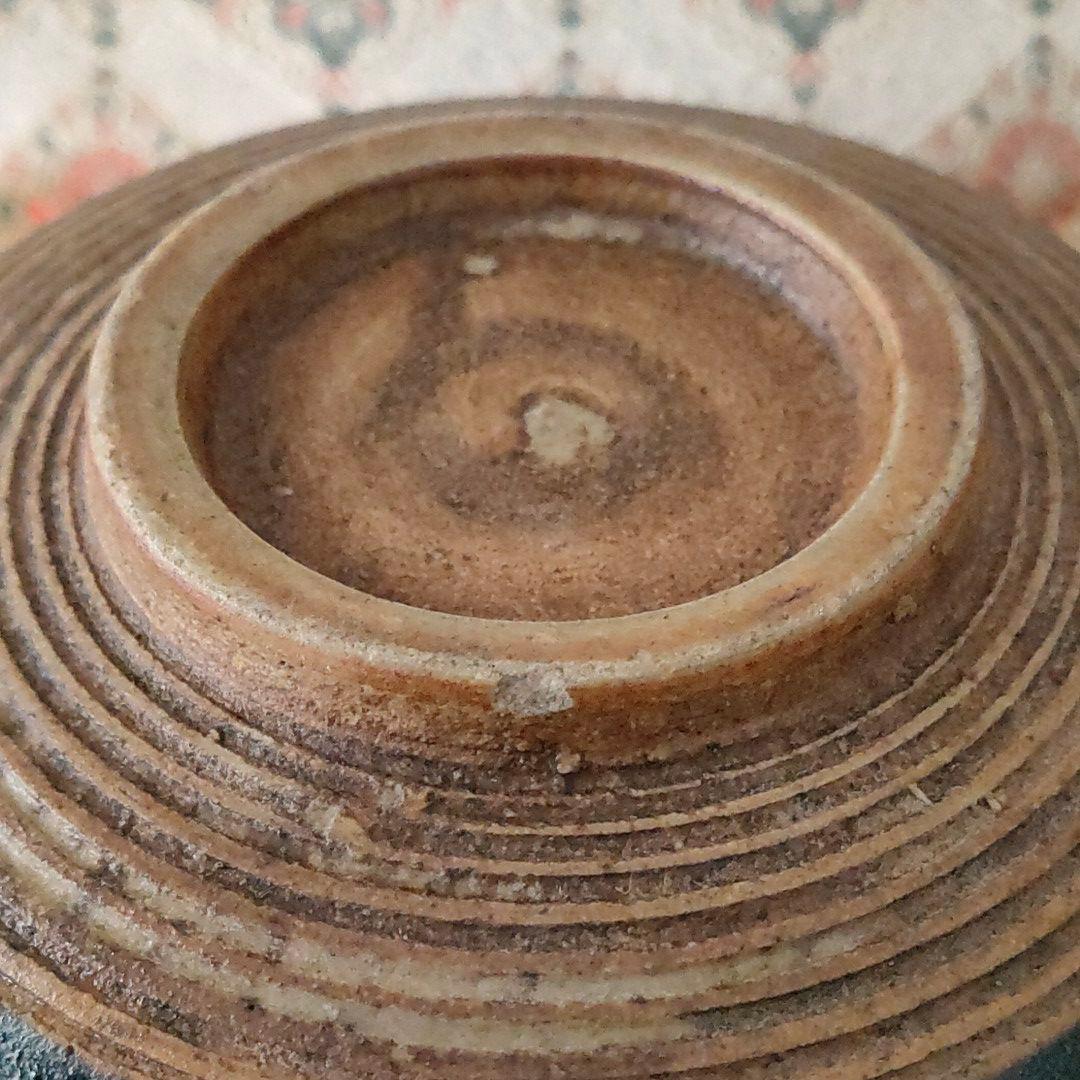 黒釉　茶碗