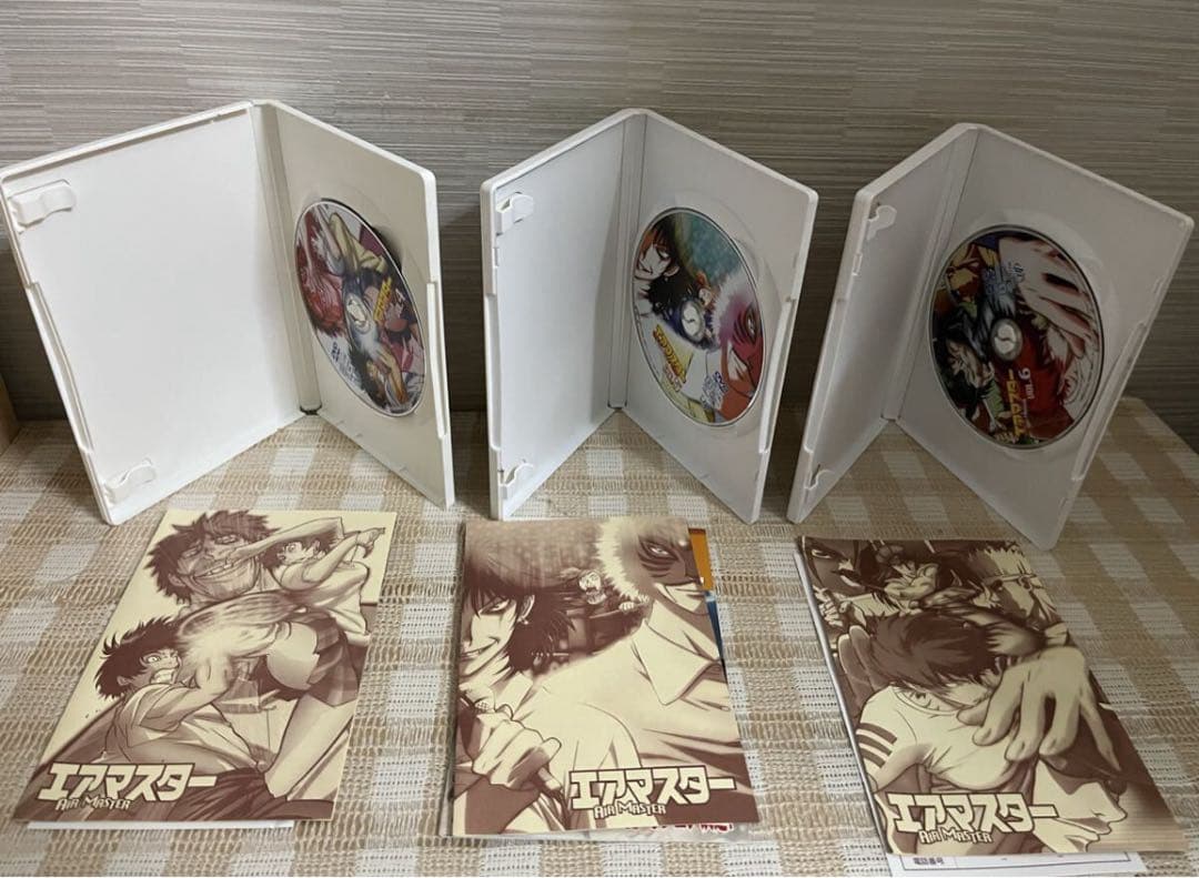 エアマスター 初回全9巻セット DVD セル版