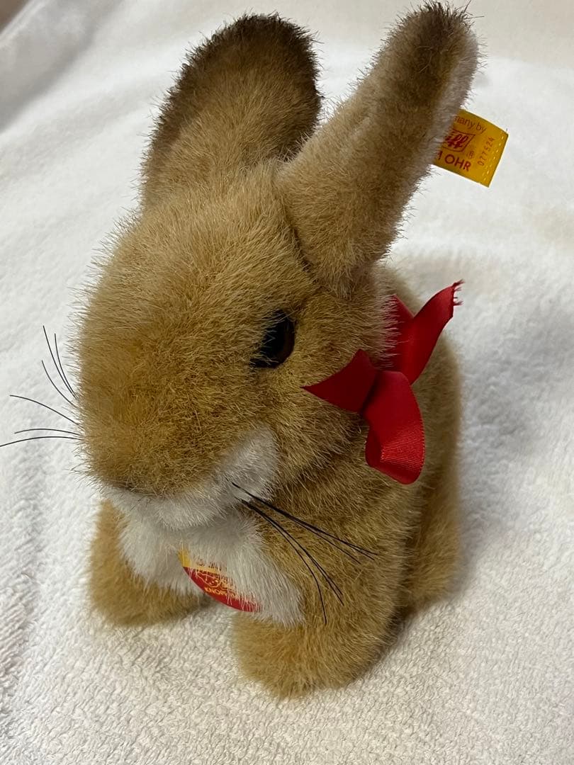 美品　レア　シュタイフ　うさぎ　ぬいぐるみ　Steiff コレクション　タグ付き