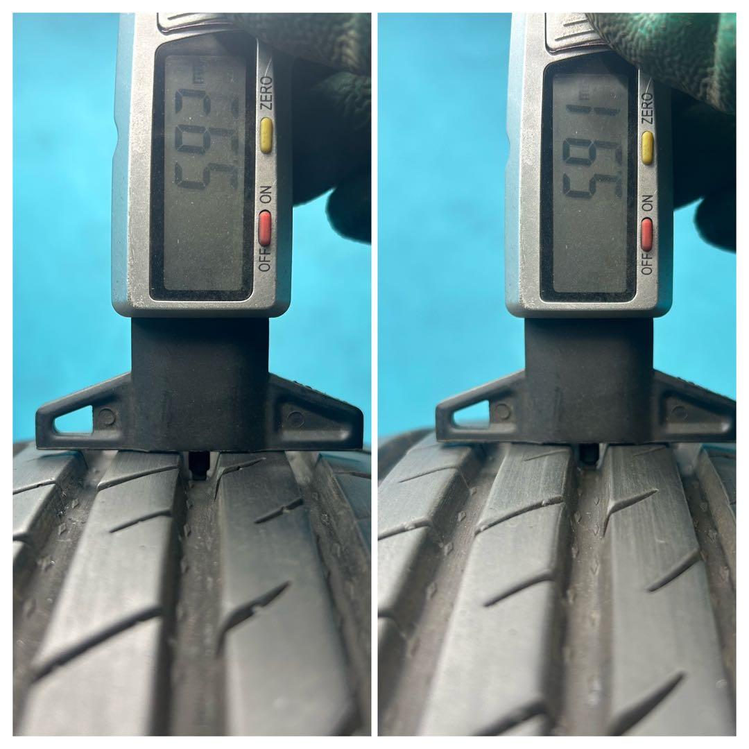 2025年製155/65R14バリ山！中古タイヤ4本セット